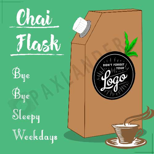 Disposable Chai Flask. The Only Tea Packaging You Need