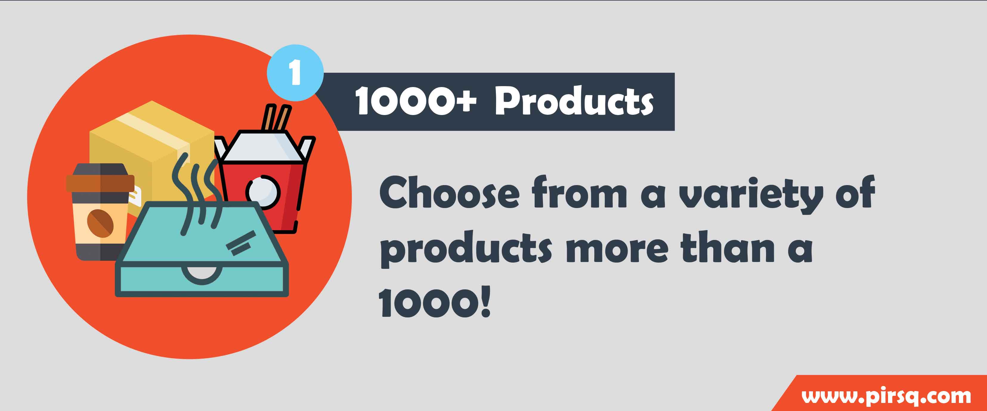 Choose from over a 1000 products!