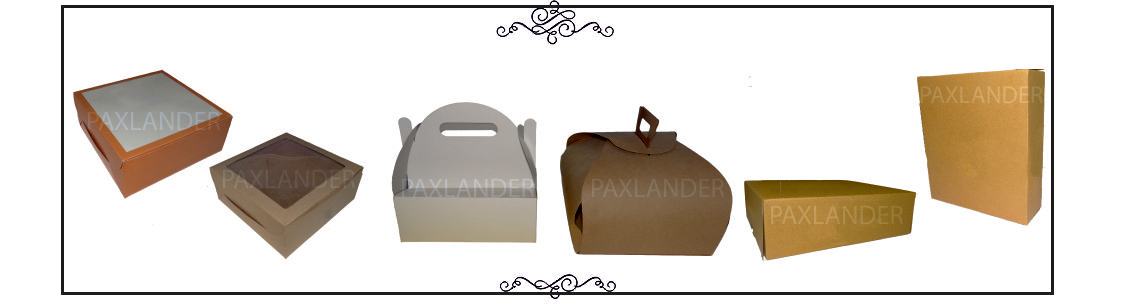 Different Type Of Cake Boxes Image