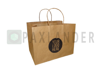 Paper Bag with Handle & Base
